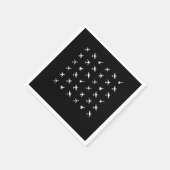 Pla van piloot-Vliegtuigen vliegende vliegtuigexpl Servet (Hoek)