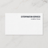 plaagknaagdierverdelger visitekaartje (Achterkant)