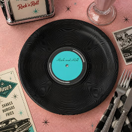 Plaat Album Papieren Bordje