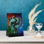 Plaat Vissen Sterrenbeeld Astrologie (Zijkant)