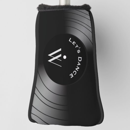 Plaatalbum Let's Dance Initial Golfheadcover (Draai 90)