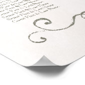 PLAATS 201-250 | Elegant Red Rose Wedding Poster (Hoek)