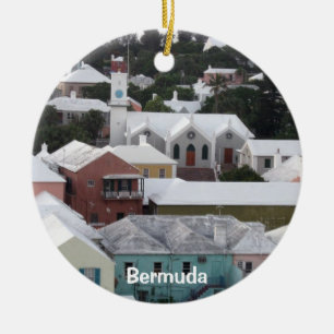 Plaats #2, Bermuda Keramisch Ornament