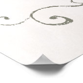 PLAATS 31 - 60 | Elegant Beauty Wedding Poster (Hoek)