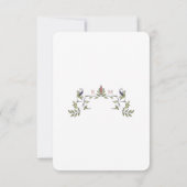 Plaats bedankkaart Victoriaans Epoque Kaart (Achterkant)