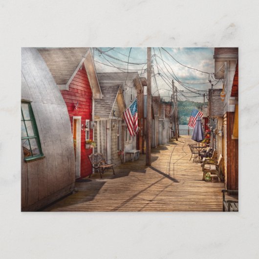 Plaats - Canandaigua, NY - Shanty town Briefkaart (Voorkant)