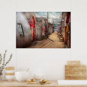 Plaats - Canandaigua, NY - Shanty town Poster (Keuken)