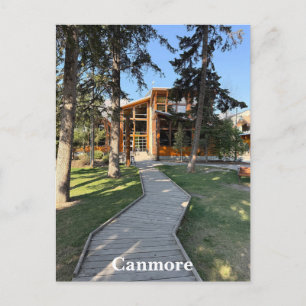 Plaats Canmore in Alberta Canada Briefkaart