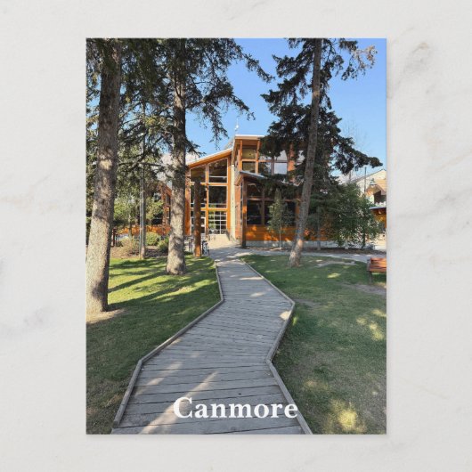 Plaats Canmore in Alberta Canada Briefkaart (Voorkant)