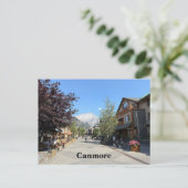 Plaats Canmore in Alberta Canada Briefkaart (Staand voorkant)