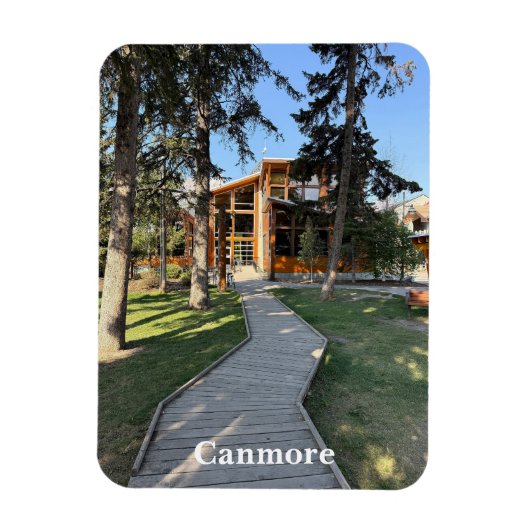 Plaats Canmore in Alberta Canada Magneet (Verticaal)