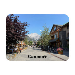 Plaats Canmore in Alberta Canada Magneet