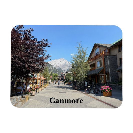 Plaats Canmore in Alberta Canada Magneet (Horizontaal)