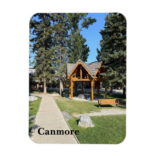 Plaats Canmore in Alberta Canada Magneet (Verticaal)