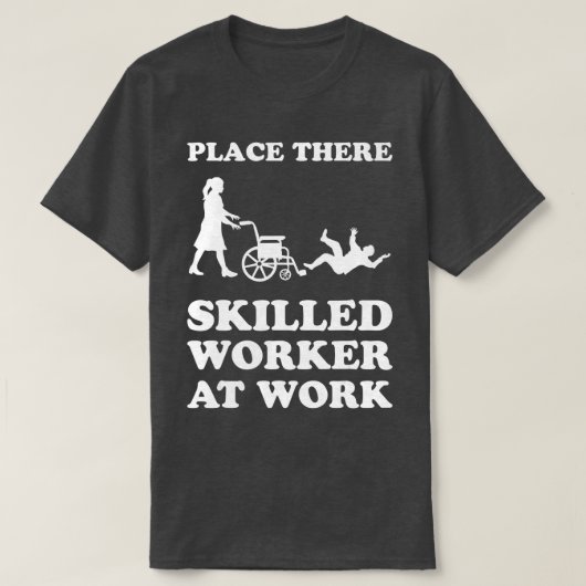 Plaats daar de vermoorde werknemers op het werk Me T-shirt (Design voorkant)