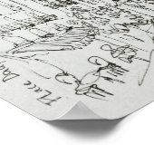 Plaats Dauphine, Ile de la Cite | Parijs, Frankrij Poster (Hoek)