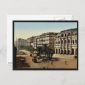 Plaats de la republique, Algiers, Algerije, klassi Briefkaart (Voorkant / Achterkant)