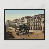 Plaats de la republique, Algiers, Algerije, klassi Briefkaart (Voorkant)