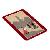 Plaats de la Republique Art Deco Scene Magneet (Rechterzijde)