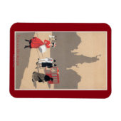 Plaats de la Republique Art Deco Scene Magneet (Horizontaal)