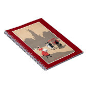 Plaats de la Republique Art Deco Scene Notitieboek (Rechterzijde)