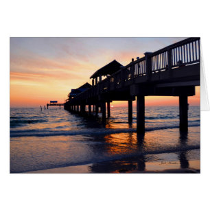 "Plaats de nacht naar de muziek" Klearwater Beach,