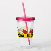 Plaats delict acryl drinkbeker (Links)
