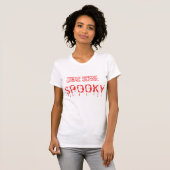 Plaats delict in Halloween... T-shirt (Voorkant volledig)