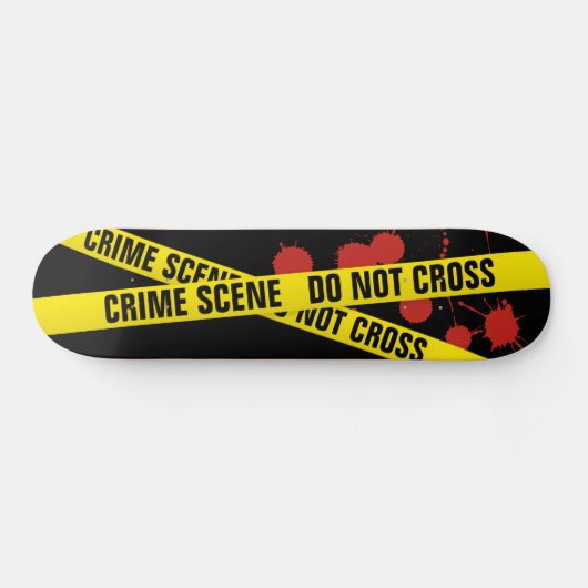 Plaats delict persoonlijk skateboard (Horizontaal)