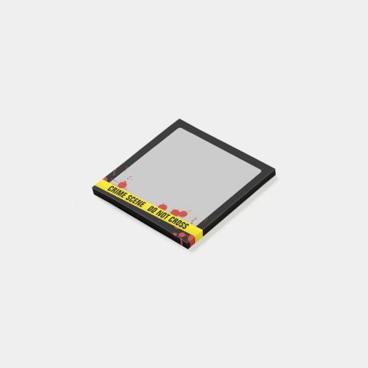 Plaats delict post-it® notes (Schuin)