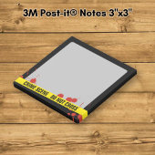 Plaats delict post-it® notes