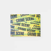 Plaats delict tape, post-it® notes (Voorkant)