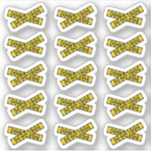 Plaats Delicttape Niet Overschrijden Decorative Pl Sticker (Voorkant)