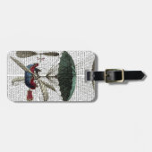 Plaats Du Louvre Hot Air ballon Bagagelabel (Voorkant horizontaal)