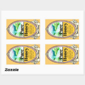 Plaats een foto Honey Jar Rechthoekige Sticker (Vel)