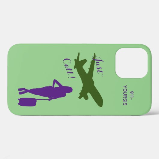 Plaats een Vraag Case-Mate iPhone Case (Achterkant (horizontaal))