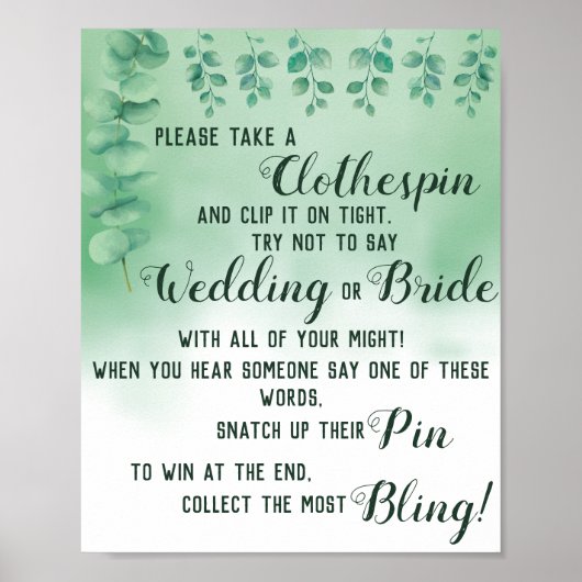 Plaats een Vrijgezellenfeest van het Spel van de C Poster (Voorkant)