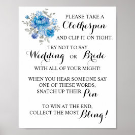 Plaats een Vrijgezellenfeest van het Spel van de C Poster