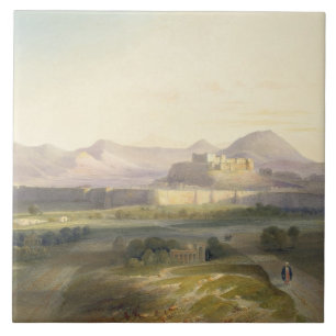 Plaats en citadel van Ghuznee, bord 18 van de Scen Tegeltje