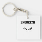 Plaats en provincie Sleutelhanger aangepaste locat (voorkant)