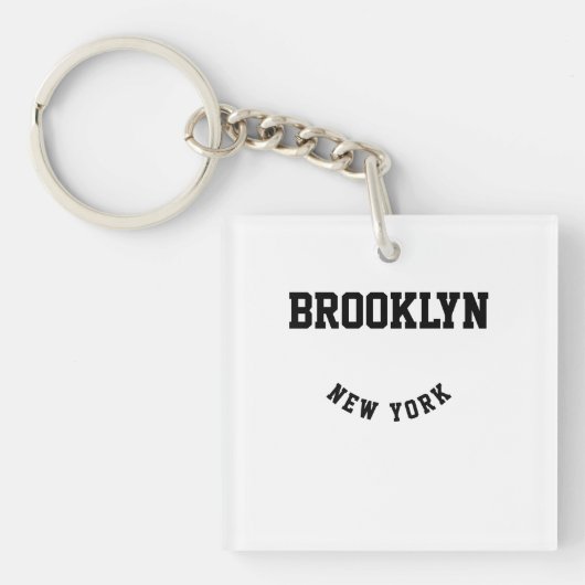 Plaats en provincie Sleutelhanger aangepaste locat (voorkant)