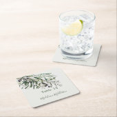 Plaats Escortnaam Zitplaats Italiaans Olijftak Kartonnen Onderzetters (Insitu)