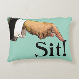 Plaats het kussen van de Bossy Accent