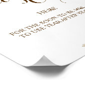 Plaats hier de Ontvangerkaart Pampas Grass Shower- Poster (Hoek)