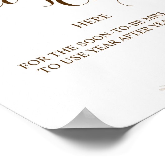 Plaats hier de Ontvangerkaart Pampas Grass Shower- Poster (Hoek)