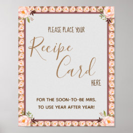 Plaats hier een Ontvangstkaart voor het afstempele Poster