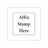 Plaats hier een stempel Rubber Stamp (Afrduk)