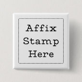 Plaats hier het stempel vierkante button 5,1 cm (Voorkant)