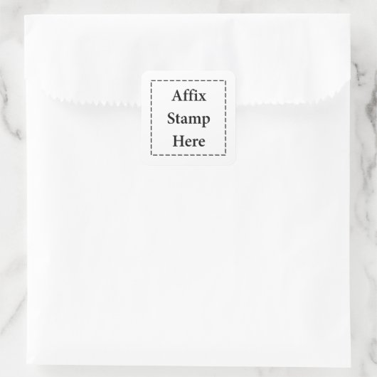 Plaats hier stempel Stickers (Tas)