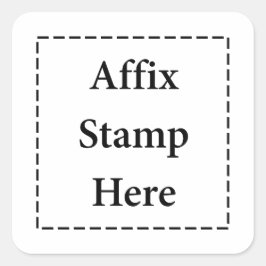 Plaats hier stempel Stickers